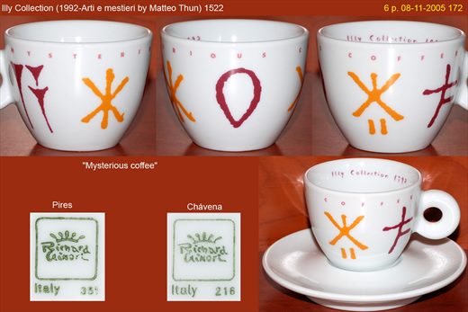 Illy Collection (1992-Arti e mestieri by Matteo Thun) (Richard Ginori)