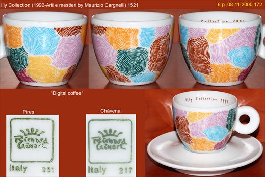 Illy Collection (1992-Arti e mestieri by Maurizio Cargnelli) (Richard Ginori)