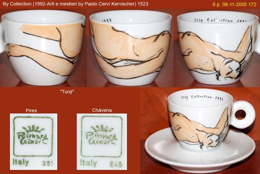 Illy Collection (1992-Arti e mestieri by Paolo Cervi Kervischer) (Richard Ginori)