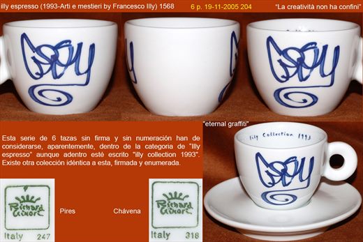 illy espresso (1993-Arti e mestieri by Francesco Illy) (Richard Ginori)