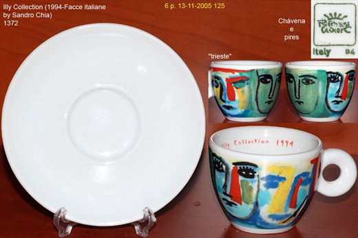 Illy Collection (1994-Facce italiane by Sandro Chia) (Richard Ginori)