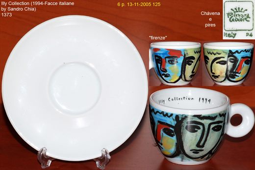 Illy Collection (1994-Facce italiane by Sandro Chia) (Richard Ginori)