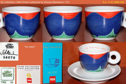 Illy Collection (1994-Prima Collezione by Simone Meentzen) (Richard Ginori)