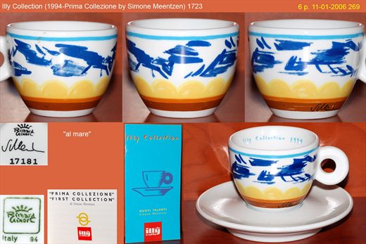 Illy Collection (1994-Prima Collezione by Simone Meentzen) (Richard Ginori)