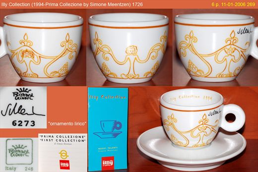 Illy Collection (1994-Prima Collezione by Simone Meentzen) (Richard Ginori)