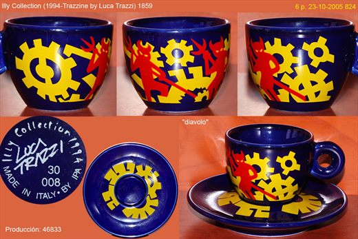 Illy Collection (1994-Trazzine by Luca Trazzi) (IPA)