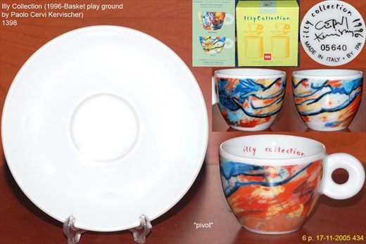 Illy Collection (1996-Basket play ground by Paolo Cervi Kervischer) (IPA)