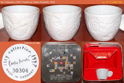 Illy Collection (1997-Fossile by Paolo Rossetti) (MitterTeich)