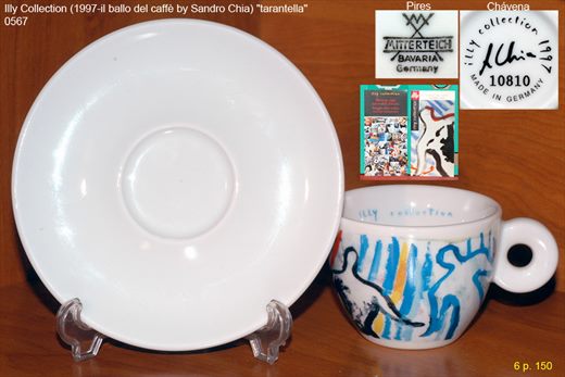 Illy Collection (1997-il ballo del caffe by Sandro Chia) (Mitterteich)