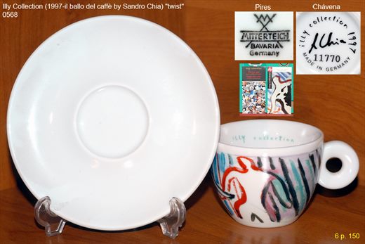 Illy Collection (1997-il ballo del caffe by Sandro Chia) (Mitterteich)
