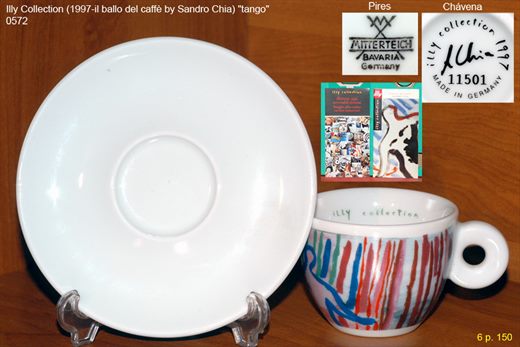 Illy Collection (1997-il ballo del caffe by Sandro Chia) (Mitterteich)