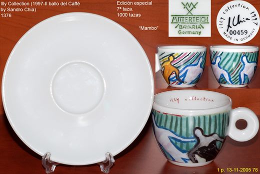 Illy Collection (1997-Il ballo del Caffe By Sandro Chia) (Mitterteich)