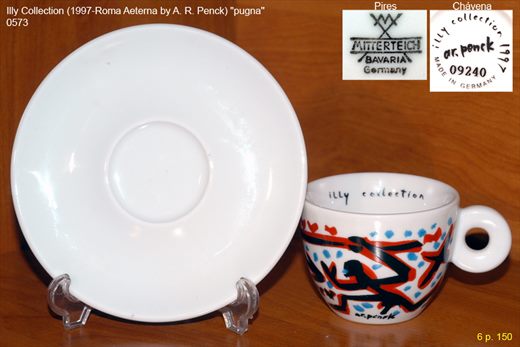 Illy Collection (1997-Roma Aeterna by A. R. Penck) (Mitterteich)