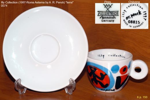 Illy Collection (1997-Roma Aeterna by A. R. Penck) (Mitterteich)