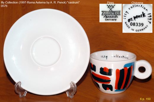 Illy Collection (1997-Roma Aeterna by A. R. Penck) (Mitterteich)