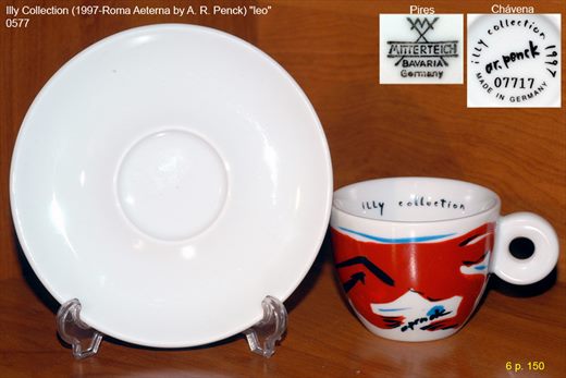 Illy Collection (1997-Roma Aeterna by A. R. Penck) (Mitterteich)