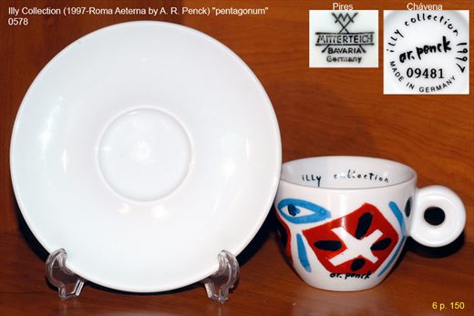 Illy Collection (1997-Roma Aeterna by A. R. Penck) (Mitterteich)