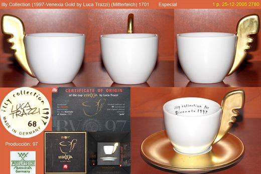 Illy Collection (1997-Venexia Gold by Luca Trazzi) (Mitterteich)
