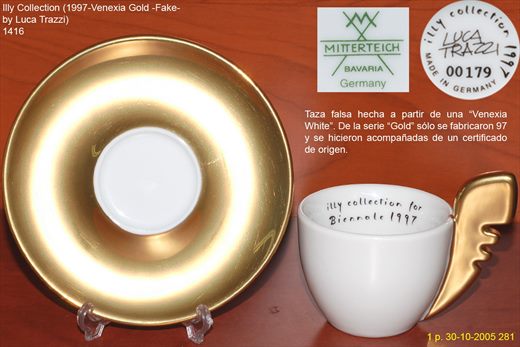 Illy Collection (1997-Venexia Gold -fake- by Luca Trazzi) (Mitterteich)