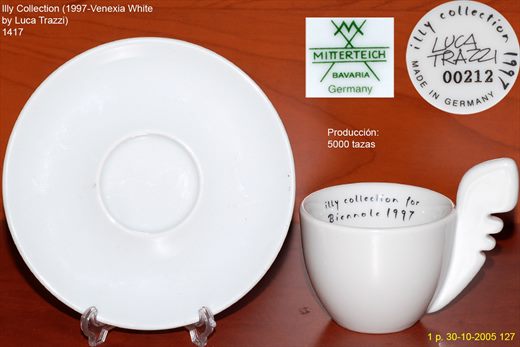 Illy Collection (1997-Venexia White by Luca Trazzi) (Mitterteich)