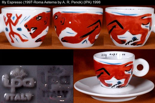 Illy Espresso (1997-Roma Aeterna by A. R. Penck) (IPA)