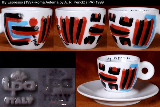 Illy Espresso (1997-Roma Aeterna by A. R. Penck) (IPA)