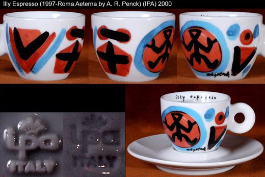 Illy Espresso (1997-Roma Aeterna by A. R. Penck) (IPA)