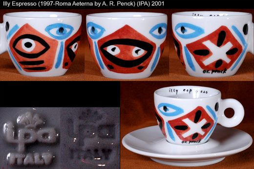 Illy Espresso (1997-Roma Aeterna by A. R. Penck) (IPA)