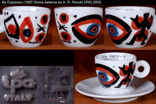 Illy Espresso (1997-Roma Aeterna by A. R. Penck) (IPA)