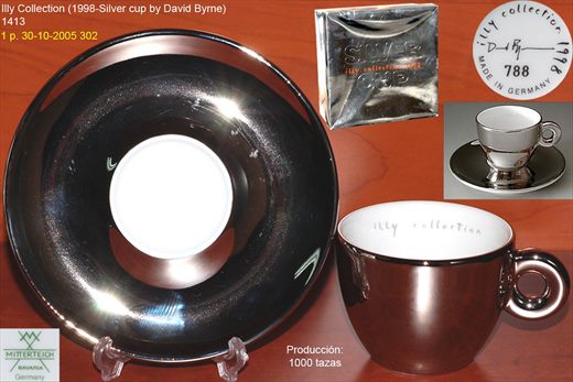 Illy Collection (1998-Silver cup by David Byrne) (Mitterteich)