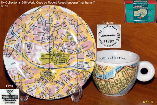 Illy Collection (1998-World Cups by Robert Rauschenberg) (Mitterteich)