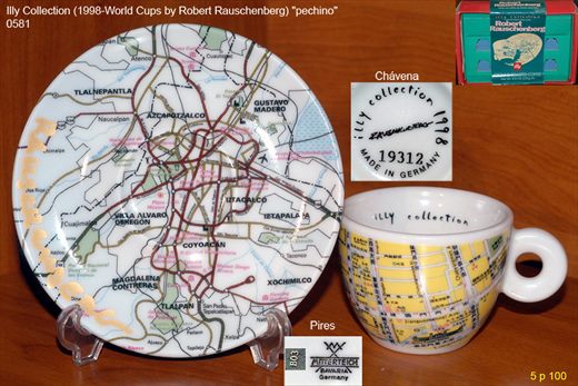 Illy Collection (1998-World Cups by Robert Rauschenberg) (Mitterteich)