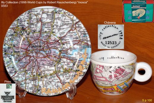 Illy Collection (1998-World Cups by Robert Rauschenberg) (Mitterteich)