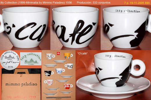 Illy Collection (1999-Minimalia by Mimmo Paladino) (Rosenthal)