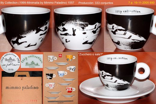 Illy Collection (1999-Minimalia by Mimmo Paladino) (Rosenthal)