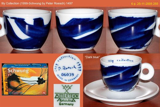 Illy Collection (1999-Schwung by Peter Roesch) (Mitterteich)