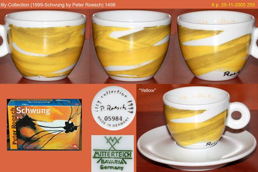 Illy Collection (1999-Schwung by Peter Roesch) (Mitterteich)