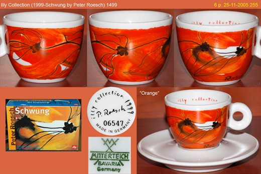 Illy Collection (1999-Schwung by Peter Roesch) (Mitterteich)