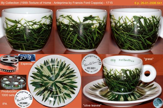 Illy Collection (1999-Texture of Home - Anteprima by Francis Ford Coppola) (IPA)