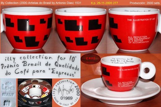 Illy Collection (2000-Artistas do Brasil by Antonio Dias) IPA