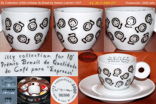 Illy Collection (2000-Artistas do Brasil by Nelson Leirner) IPA