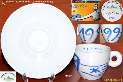 Illy Collection (2000-Minimalia by Mimmo Paladino) (Rosenthal)