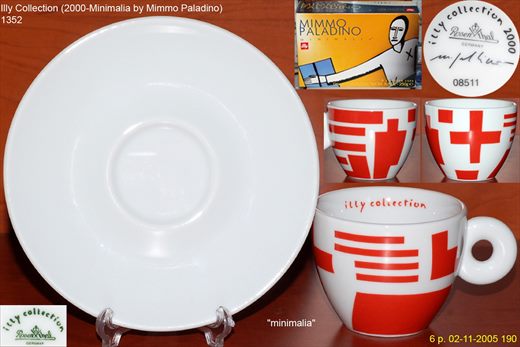 Illy Collection (2000-Minimalia by Mimmo Paladino) (Rosenthal)