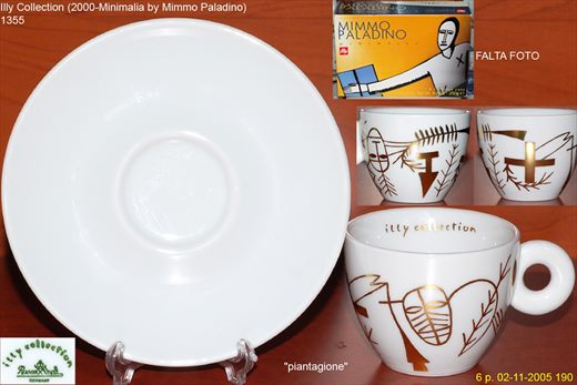 Illy Collection (2000-Minimalia by Mimmo Paladino) (Rosenthal)