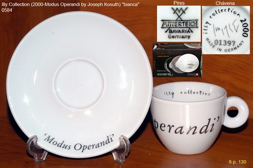 Illy Collection (2000-Modus Operandi by Joseph Kosuth) (Mitterteich)