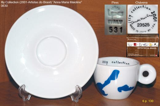 Illy Collection (2001-Artistas do Brasil by Anna Maria Maiolino) (IPA)
