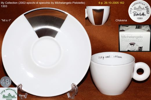 Illy Collection (2002-spicchi di specchio by Michelangelo Pistoletto) (Rosenthal)