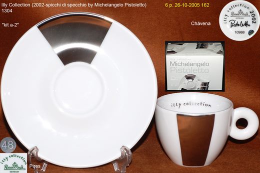 Illy Collection (2002-spicchi di specchio by Michelangelo Pistoletto) (Rosenthal)