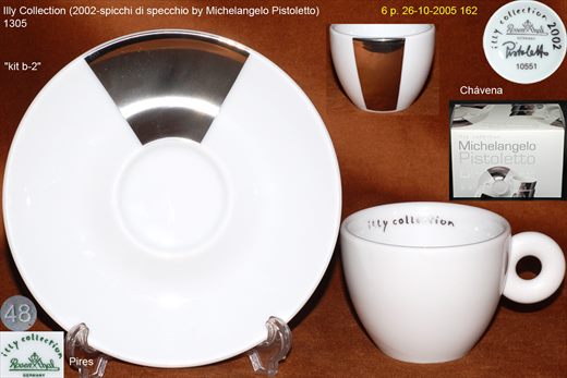 Illy Collection (2002-spicchi di specchio by Michelangelo Pistoletto) (Rosenthal)