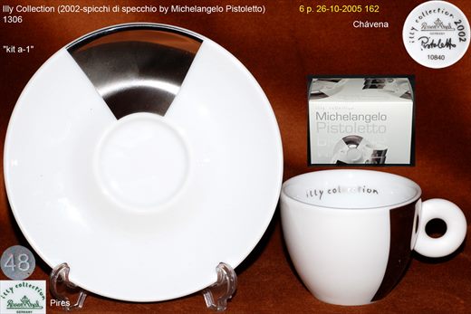 Illy Collection (2002-spicchi di specchio by Michelangelo Pistoletto) (Rosenthal)